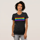 Rainbow Gay Pride Love T-shirt (Voorkant volledig)
