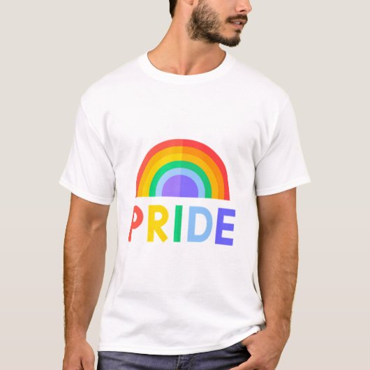 Rainbow Gay Pride Parade T-shirt (Voorkant)