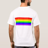 Rainbow Gay Pride T-shirt (Achterkant)