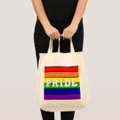 Rainbow Gay Pride Tote Bag (Voorkant (product))