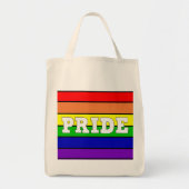 Rainbow Gay Pride Tote Bag (Voorkant)