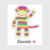 Rainbow Gay Sock Aap Die Cut Sticker (Vel)