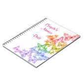 Rainbow Gay Wedding of Shower Guestbook-laptop Notitieboek (Linkerzijde)