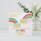 RAINBOW GENDER REVEY KAART (Staand voorkant)