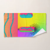 Rainbow Geo Mix     Bad Handdoek (Handdoek)