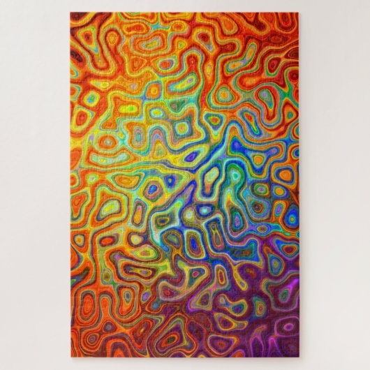 Rainbow Geode Puzzle Legpuzzel (Verticaal)