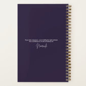 Rainbow Geometric Elephant Cosmic Forest Journal Notitieboek (Achterkant)