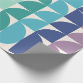 Rainbow Geometric Shaptern Pattern van Cute Pastel Cadeaupapier (Hoek)