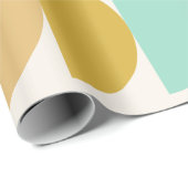 Rainbow Geometric Shaptern Pattern van Cute Pastel Cadeaupapier (Rol Hoek)