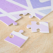 Rainbow Geometric uitdagend Jigzaag Puzzle Legpuzzel (Zijkant)