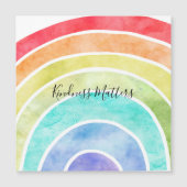 Rainbow gepersonaliseerd inspirerend quote (Voorkant)