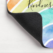 Rainbow gepersonaliseerd inspirerend quote muismat (Hoek)