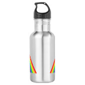 Rainbow - gepersonaliseerd, jouw naam waterfles  (Achterkant)