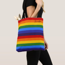 Rainbow Gepersonaliseerd Tote Bag