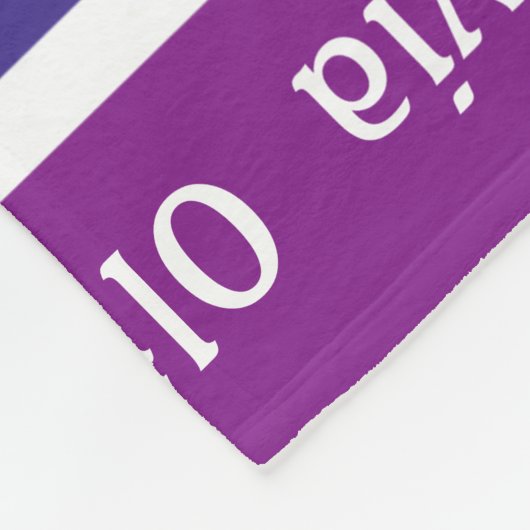 Rainbow Gepersonaliseerde Kinder naam Blanket Gift Fleece Deken (Hoek)