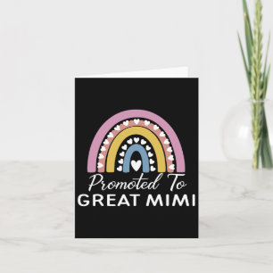 Rainbow gepromoveerd tot Great Mimi  Kaart