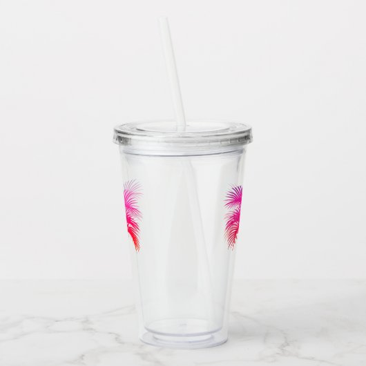 Rainbow Getaway Acryl Drinkbeker (Links)