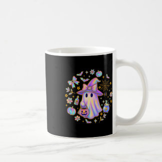 Rainbow Ghost Witch Shirt Schattige Pumpkin Cauldr Koffiemok