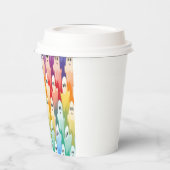 Rainbow Ghosts Papieren Bekers (Links)