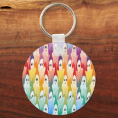 Rainbow Ghosts Sleutelhanger (Voorkant)