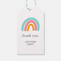 Rainbow Gift Label