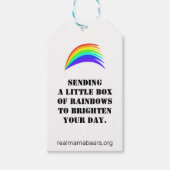 Rainbow Gift Label Cadeaulabel (Voorkant)