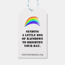 Rainbow Gift Label
