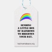 Rainbow Gift Label Cadeaulabel (Achterkant)