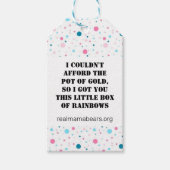 Rainbow Gift Label Cadeaulabel (Voorkant)