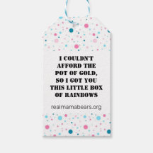Rainbow Gift Label