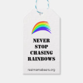 Rainbow Gift Label Cadeaulabel (Voorkant)