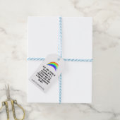 Rainbow Gift Label Cadeaulabel (Met Touw)