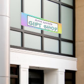 Rainbow Gift Shop Banner (Buitenkant Gebouw)