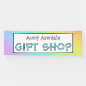 Rainbow Gift Shop Banner (Horizontaal)