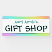Rainbow Gift Shop Banner (Horizontaal)