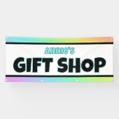 Rainbow Gift Shop Store Banner (Horizontaal)