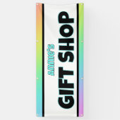 Rainbow Gift Shop Store Banner (Verticaal)