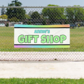 Rainbow Gift Shop Store Banner (Insitu)