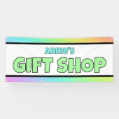 Rainbow Gift Shop Store Banner (Horizontaal)