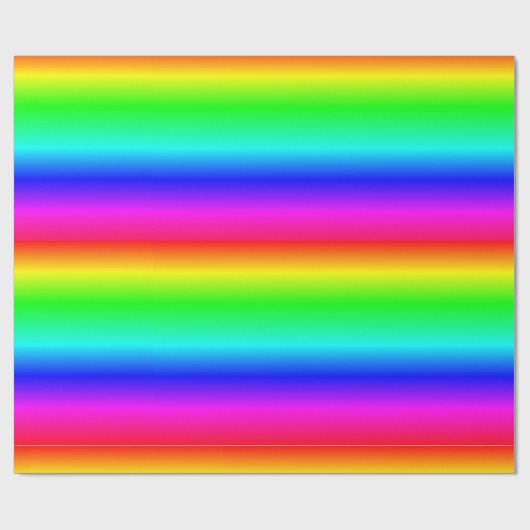 Rainbow Gift Wrap Cadeaupapier (Vlak)