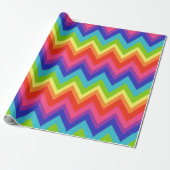 Rainbow Gift Wrapping Paper Cadeaupapier (Uitgerold)