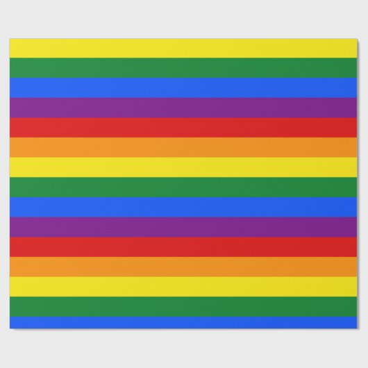 Rainbow Gift Wrapping Paper Cadeaupapier (Vlak)