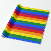 Rainbow Gift Wrapping Paper Cadeaupapier (Uitgerold)