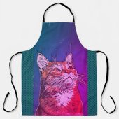 Rainbow Ginger Cat  All-Over Print Schort (Voorkant)