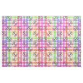 Rainbow Gingham Stof (Fat Quarter)