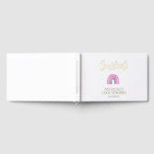 Rainbow Girl Baby shower Gastenboek (Volledig)