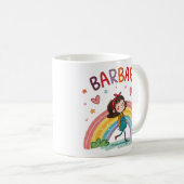 Rainbow Girl Barbara 1 Koffiemok (Voorkant rechts)