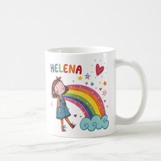 Rainbow Girl Helena 2 Koffiemok (Rechts)