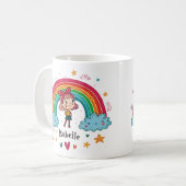 Rainbow Girl Isabelle 2 Koffiemok (Voorkant links)