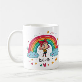 Rainbow Girl Isabelle 2 Koffiemok